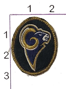 Los Angeles Rams Felt Patch St. Louis Vintage Embroidered Football Uniform NFL - Picture 1 of 1
