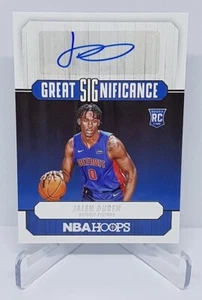 2022-23 Panini Hoops Great Significance RC Jalen Duren Detroit Pistons - Bild 1 von 6