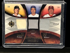 2007 Upper Deck Ultimate Collection Mazeroski/Sandberg/Utley Jerseys #31/50
