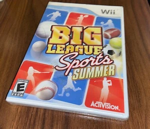 Big League Sports: Summer (Nintendo Wii, 2009) New - Picture 1 of 5