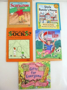 Lot of 5 Early Childhood Learning Books Sunshine Books Rigby Literacy 2000 - Picture 1 of 12