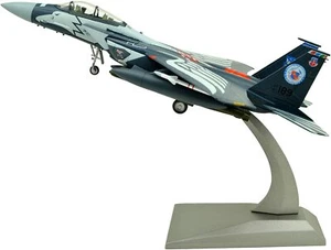  1:100 F-15E Eagle Fighter Attack metallo modello di aereo militare, US Air Force - Foto 1 di 9