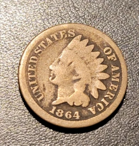 1864 ZIRKULIERT (GUT) KUPFER-NICKEL INDISCHER CENT - Bild 1 von 6