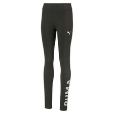 PUMA LEGGINGS TESSUTO BAMBINA NERO 581403-01