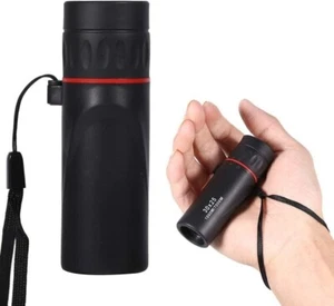 30 x 25 Optical Mini Compact Monocular Telescope Focus Scope WITH WRIST STRAP - Picture 1 of 7