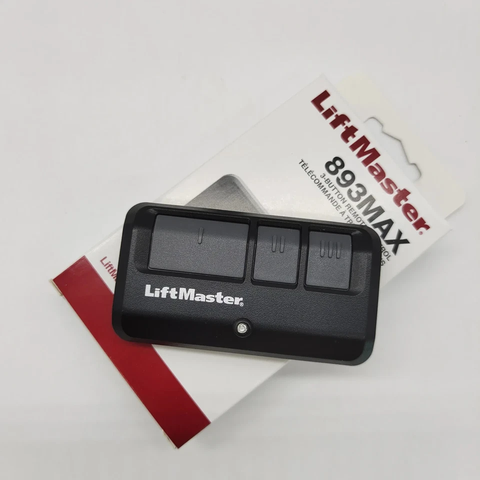 Mando a distancia para operador de puerta LiftMaster 893Max Security+ 2.0 de 3 botones con visera Foto 1 de 4