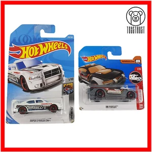 Hot Wheels Joblot Bundle x2 Cars Dodge Pursuit Collectible Diecast Mattel HW4 - Picture 1 of 7