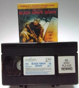 Black Hawk Down (VHS) Josh Hartnett, Ewan McGregor, Eric Bana (V4) - Picture 1 of 3
