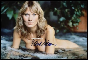 Maud Adams, Autographed, Pure Cotton Canvas Image. Limited Edition (MA-209) - Picture 1 of 1