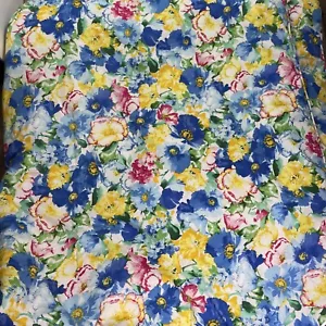 Ralph Lauren ASHLYN Floral QUEEN COMFORTER Baumwolle Rot Grün Gelb Blau - Bild 1 von 5