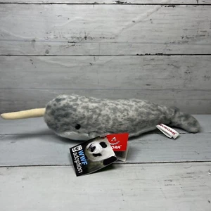 Narwhal World World Wildlife Fund Adoption Plush Stuffed Toy 12” Long Aurora WWF - Picture 1 of 12