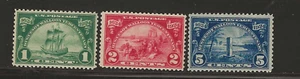 US Scott #614-#617 mint never hinged Huguenot-Walloon Tercentenary, 1924 og f/vf - Picture 1 of 2