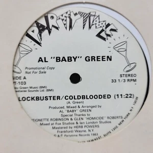 Al Baby Green Blockbuster 12" Vinyl Record Single - Picture 1 of 4