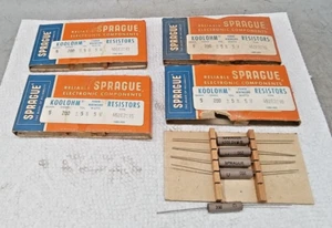 (20 piezas) Sprague "KOOLOHM"" 200 ohmios 5 vatios 5% resistencia enrollada nueva en caja - Imagen 1 de 6