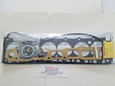 Juego de juntas de culata de motor Toyota Land Cruiser 80-87 2F - Ishino Stone - japonés Foto 1 de 4