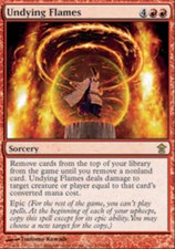4x Undying Flames ~ Lightly Played Saviors of Kamigawa MTG Magic x4 4 UltimateMT