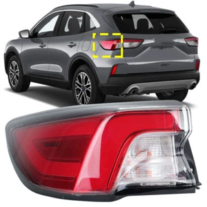 Left Driver Side Outer Tail Light Rear Lamp Brake For Ford Escape 2020 2021 2022 - Picture 1 of 6