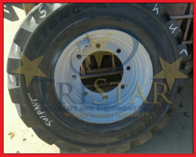 Set of 4 14.00-24 Telehandler Foam Filled Tire - Image 1 of 4