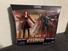 Marvel legends Scarlet Witch and Vision Infinity War MCU 2 pack