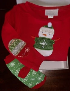Elegantbaby Wonderland Christmas Long Sleeve Shirt And Socks - Bild 1 von 8