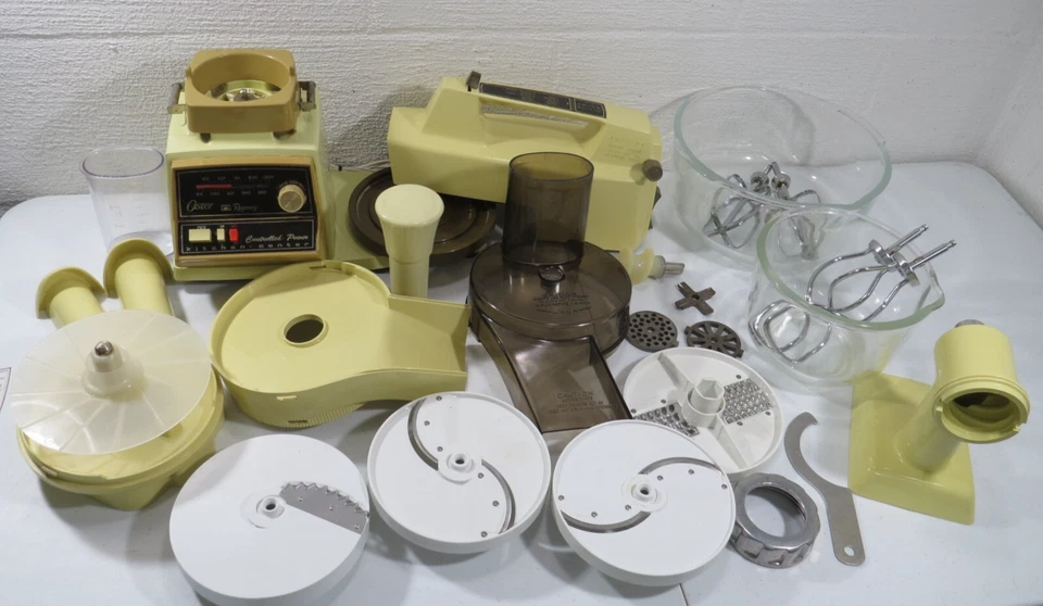 Vintage Oster Regency Kitchen Center 12 Speed and Attachments Choose Part - Image 1 of 1