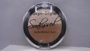  Styli-Style Sunkissed Blush Bronze Duo .32oz - You Glow Girl FSD001 - Picture 1 of 1