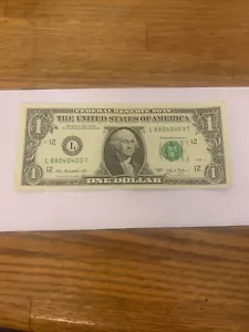 US One Dollar Bill 2013 Ascending Ladder And Seal Off Center - Picture 1 of 9