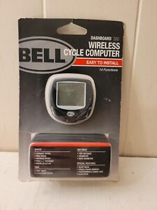 BELL Dashboard 300 Wireless Cycle Computer Easy To Install 14 Functions 