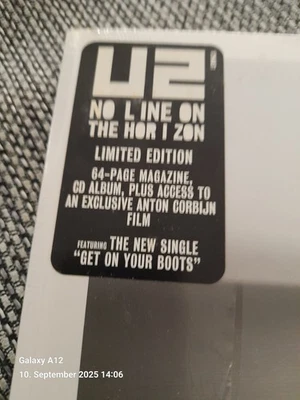 U2 - NO LINE ON THE HORIZON LTD. EDIT. CD ALBUM BONUS 64 PG+FILM IMPORT OVP NEW - Bild 1 von 4