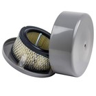 3/4" Inch Air Compressor Intake Filter Silencer Metal Housing Canister USA