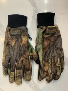 Scent-Lok Advantage Timber Camo XL Hunting Gloves - Picture 1 of 11