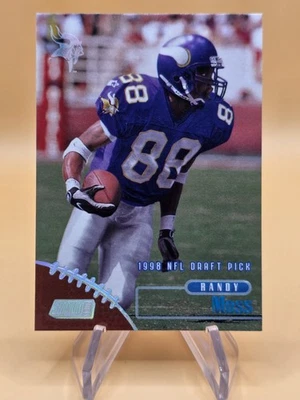 1998 Topps Stadium Club Randy Moss #189 (RC) - Image 1 of 2