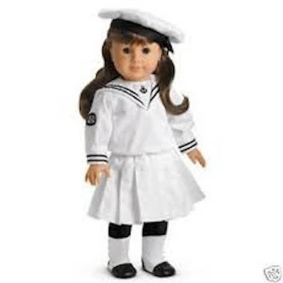 American Girl Samantha Nellie Middy Sailor Dress Tam Outfit & Shoes NEW IN BOX! - Image 1 of 4