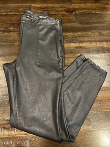 BLANKNYC Kunstlederhose - schwarz - Größe 28 - Bild 1 von 7