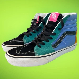 Vans Sk8 Hi Mix & Match Mens Size 8.5M/10W Multicolor Athletic Skate Shoe - Picture 1 of 10