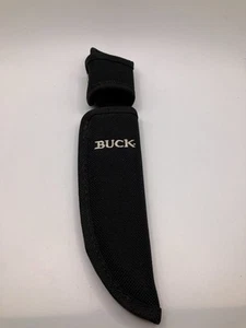 Cuchillo Buck Funda Nailon Cuchillo 119BK 6.5" Hoja 10.5" Longitud Total Nuevo - Imagen 1 de 5