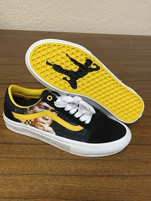 Old Skool x Bruce Lee talla 8 media cabina sk8 hi Foto 1 de 4