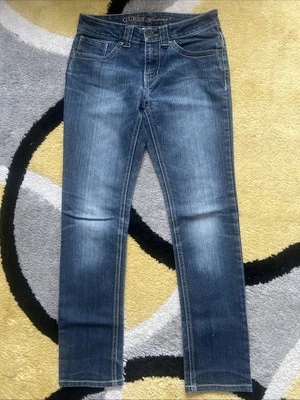 Guess Jeans Girls Embroidered Logo Size 12 (26x25.5) - Image 1 of 4