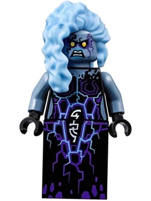 Nuevo LEGO Nexo Caballeros Ruina Bruja Bad Guy Villian Girl Único Vestido Relámpago Foto 1 de 1