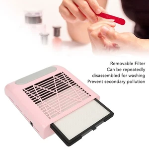 Dust Collecto Nail Dust Collector Manicure Tool Nail Dust Suction for Home Use - Picture 1 of 8