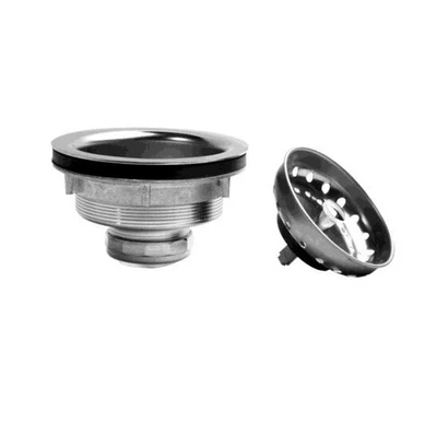 JB PRODUCTS JB250SS Deluxe Stainless Steel Strainer with Stick Post Basket - Image 1 of 2