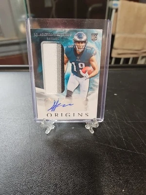 2019 Panini Origins - Rookie Jumbo Patch Autographs J.J. Arcega-Whiteside... - Image 1 of 2