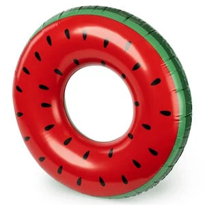 Inflatable Swimming Pool Ring Slice Swim Lounger Island Float Summer 90cm - Picture 1 of 37