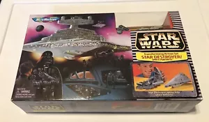 NEW!~STAR WARS~Micro Machines Transforming Playset~Star Destroyer/Space Fortress - Picture 1 of 5