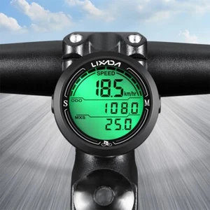 Großes LCD-Display Zyklus zähler Laufleistung-Tracker MTB Rennrad - Bild 1 von 6