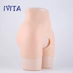 Silicone Butt Lifter Hips And Buttocks Enhancer TG Body Shaper Open Crotch Pants - Picture 1 of 12