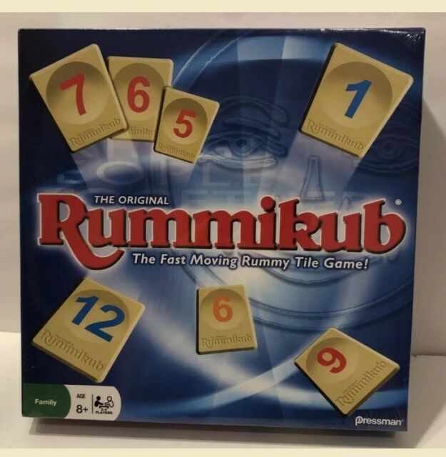 Jogo Rummy Hoyle Games 106 Peças Jogo de Tabuleiro Rummikub