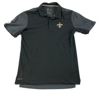saints dri fit polo