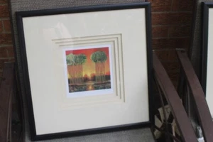 2 FORD SMITH  Bed bath and Beyond framed art Hand Signed - Picture 1 of 11