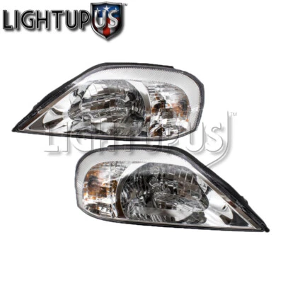 Left Right Sides Pair Halogen Chrome Headlights for 2000-2005 MERCURY SABLE - Image 1 of 2